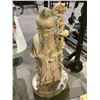 Image 1 : MARBLE STATUE (SOME COSMETIC DAMAGE) APPROX 38 X 18"