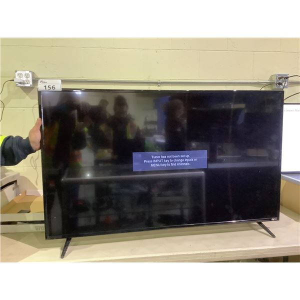 *TESTED WORKING* VIZIO 55" TV WITH POWER CORD & STAND (NO REMOTE)