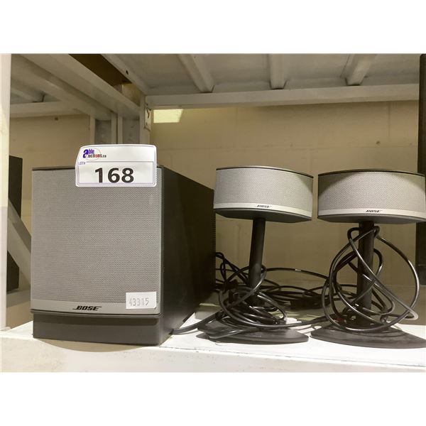 BOSE COMPANION 5 MULTIMEDIA SPEAKER SYSTEM WITH POWER CORDS