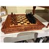 Image 4 : 100% HAND-CARVED CHESS SET IMPORTED FROM BALI 13X13"