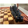 Image 2 : 100% HAND-CARVED CHESS SET IMPORTED FROM BALI 13X13"