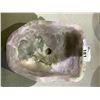 Image 1 : NATURAL STONE AMETHYST VESSEL SINK 14X18X5"