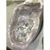 Image 4 : NATURAL STONE AMETHYST VESSEL SINK 14X18X5"
