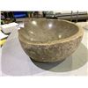 Image 3 : NATURAL STONE VESSEL SINK 18X13X5"