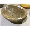 Image 2 : NATURAL STONE VESSEL SINK 17X13X5-1/2"