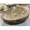 Image 3 : NATURAL STONE VESSEL SINK 17-1/2X17X5"