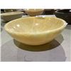 Image 3 : NATURAL STONE MARBLE ROUND VESSEL SINK 16-1/2X6"