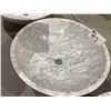 Image 3 : NATURAL STONE MARBLE VESSEL SINK 17X5-1/2"
