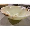 Image 3 : NATURAL STONE MARBLE ROUND VESSEL SINK 17X5-1/2"