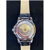 Image 2 : MENS WILLIAM JOURDAIN AUTOMATIC 2580 WATCH, OPEN HEART MOVEMENT WITH SUB DIALS,