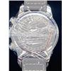 Image 2 : MEN'S ZIHLMANN & CO CHRONOGRAPH WATCH, MODEL ZC320, SILVER COLOUR CASE, BLACK DIAL WITH SUB DIALS,
