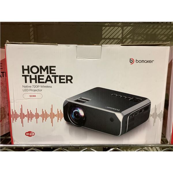 BOMAKER HOME THEATER LED PROJECTOR GC355