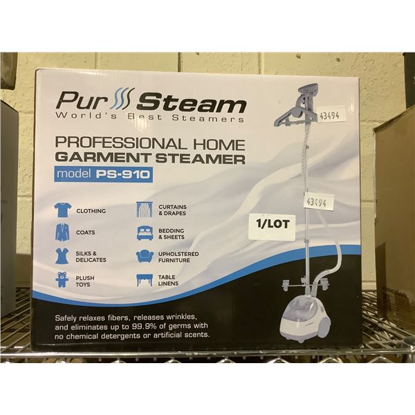 PUR STEAM HOME GARMENT STEAMER MODEL PS-910