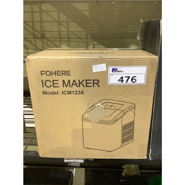 FOHERE ICE MAKER MODEL ICM1234