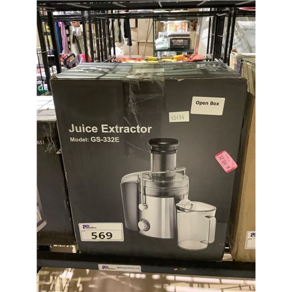 FOHERE JUICE EXTRACTOR MODEL GS-332E