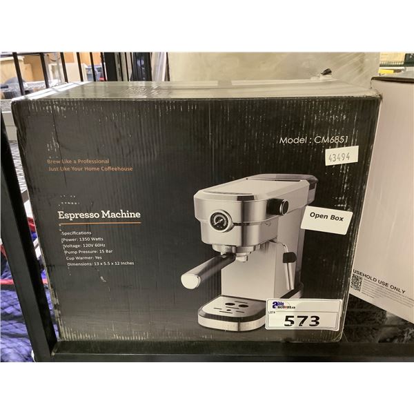 ESPRESSO MACHINE MODEL CM6851