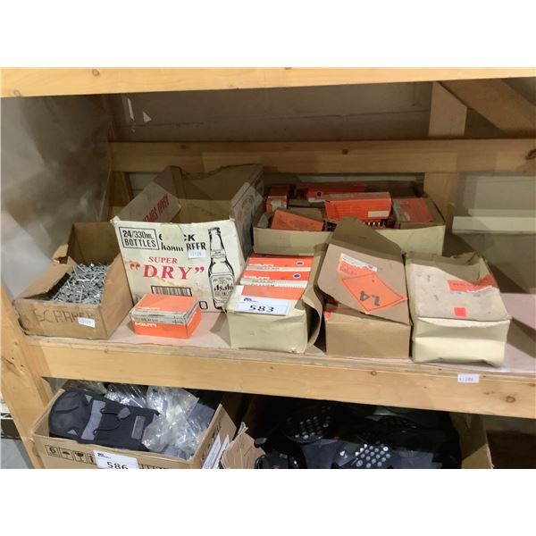 LARGE LOT OF FASTENERS
