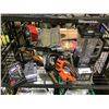 Image 1 : NINJA BLENDER, BLACK AND DECKER TRIMMER, MASTERCRAFT WRENCH SET AND SOCKET SET AND MORE