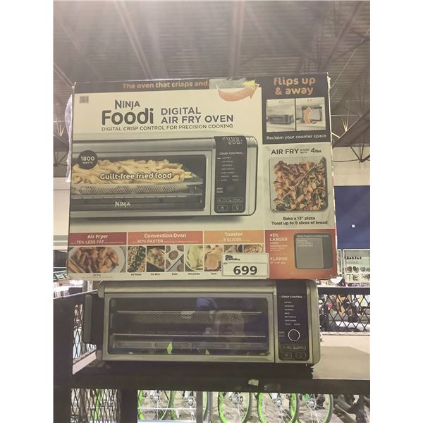 *TESTED WORKING* NINJA FOODI DIGITAL AIR FRY OVEN (CORD HAS BEEN REATTACHED)