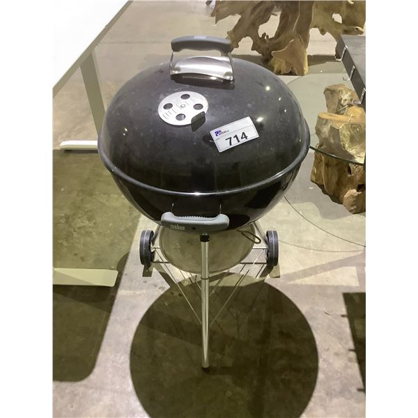 WEBER CHARCOAL KETTLE BBQ GRILL