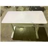 Image 1 : *TESTED WORKING* ELECTRIC HEIGHT ADJUSTABLE DESK WITH STORAGE TRAY & USB PORT (TRAY NEEDS REPAIRS)