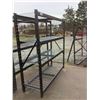 Image 2 : 77"W X78"H X 24"D 4 TIER METAL RACKING