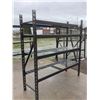 Image 2 : 77"W X78"H X 24"D 4 TIER METAL RACKING