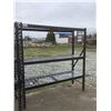 Image 1 : 77"W X78"H X 24"D 3 TIER METAL RACKING