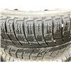 Image 2 : 4 MICHELIN X- ICE 205/55R16 94H TIRES ON 5 BOLT METAL RIMS
