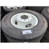 Image 3 : 4 MICHELIN LTX M/S 2 LT225/75R16 TRUCK TIRES ON 8 BOLT METAL RIMS
