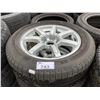 Image 3 : 4 MICHELIN LATITUDE X- ICE 255/50 R18 TIRES ON UNIVERSAL ALUMINUM RIMS