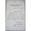 Image 1 : 1834 TRUSTEES OF THE POOR NOTE W/ LIQUOR RECIPE ON