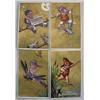 Image 1 : LOT OF 4 VICTORIAN TRADE CARDS - FANTASY - STAR CA
