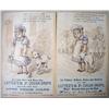 Image 1 : LOT OF 2 VICTORIAN TRADE CARDS - MARY AND LIL' LAM