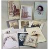 Image 1 : LOT OF 12 ANTIQUE CABINET CARD AND CABINET CARD ST