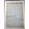 Image 1 : 9-2-1834 NEWSPAPER - INCL. HALEY'S COMET - Boston 