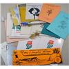 Image 1 : LARGE LOT OF VINTAGE PAPER - INCL. LOTS OF ADVERTI