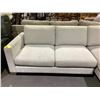 Image 2 : 2-PIECE SECTIONAL SOFA WITH CHAISE (SOME SCUFFS)