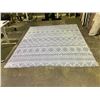 Image 2 : INDOOR/OUTDOOR PATTERNED AREA RUG 9'11"X8'