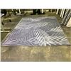 Image 2 : INDOOR/OUTDOOR PATTERNED AREA RUG 10'2"X8'