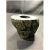 Image 2 : STONE CARVED CANDLE HOLDER APPROX 3" TALL