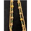 Image 2 : 10K NECKLACE (23") WITH JADE BEADS