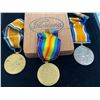 Image 2 : WORLD WAR I MILITARY SERVICE MEDALS, VINTAGE MILITARY REGALIA, VINTAGE SPORTS MEDALS, KING GEORGE &