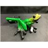 Image 2 : 3 ASSORTED FROG SCULPTURES (1 HAS A BROKEN TOE, 1 OPENS UP FOR STORAGE)