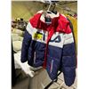 Image 2 : FILA PUFFER JACKET SIZE XL & BV CLOTHING LEATHER JACKET SIZE L