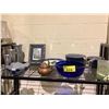 Image 2 : ASSORTED ITEMS INCLUDING; BOWLS, VASES, COPPER TEAPOT & MORE