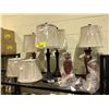 Image 2 : 6 TABLE LAMPS WITH SHADES