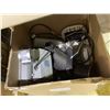 Image 2 : ASSORTED LIGHTING INCLUDING; YIGEDA PAR38 5000K LIGHT BULBS & BOX OF MISC LIGHTING