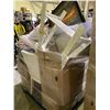 Image 2 : PALLET OF STORAGE LOCKER CONTENTS INCLUDING; DINING CHAIR, ARTWORK, STUFFIES & MORE