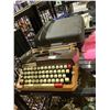 Image 2 : ASSORTED ITEMS INCLUDING; BROTHER TYPEWRITER WITH CASE, LAMP, PORTABLE DVD PLAYER & MORE